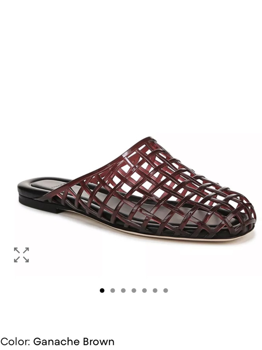 Worn 1x - Jelly Sandal Mules - Ganache Brown
